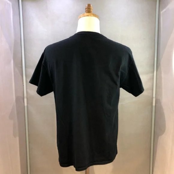 Fearless Tattoos All-Seeing Eye with Rose and Stem Black and Red Graphic Tee - Picture 3 of 7